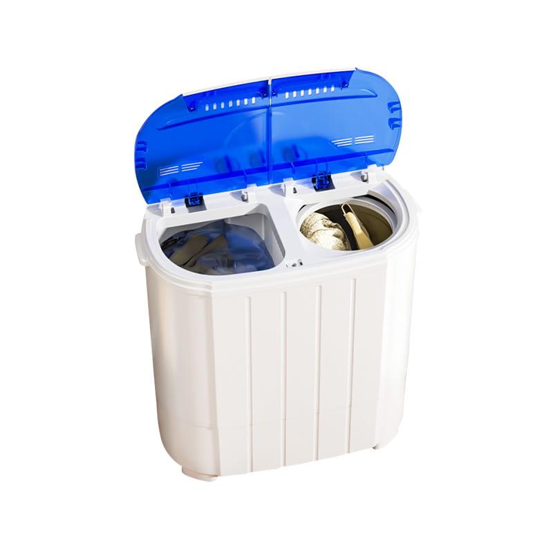 Mytí a sušení samostatné pračky dvojčat